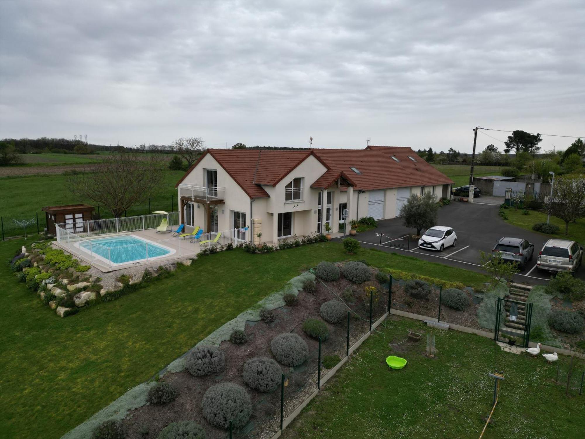 Gite Montgolfiere 6 Personnes Châtellerault Eksteriør bilde